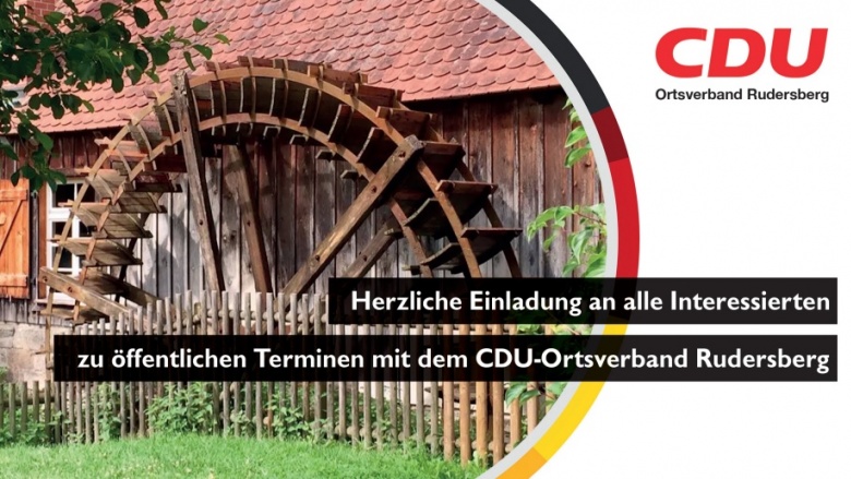 CDU Rudersberg Ölmühle Michelau